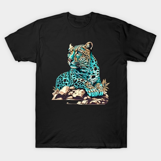 Leopard in wait T-Shirt by UMF - Fwo Faces Frog
